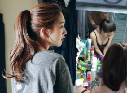 Cô bé chổng đít ra để anh đút vào