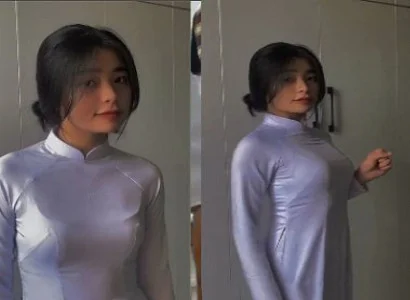 Phang em nữ sinh áo dài mông tròn phê từng cơn